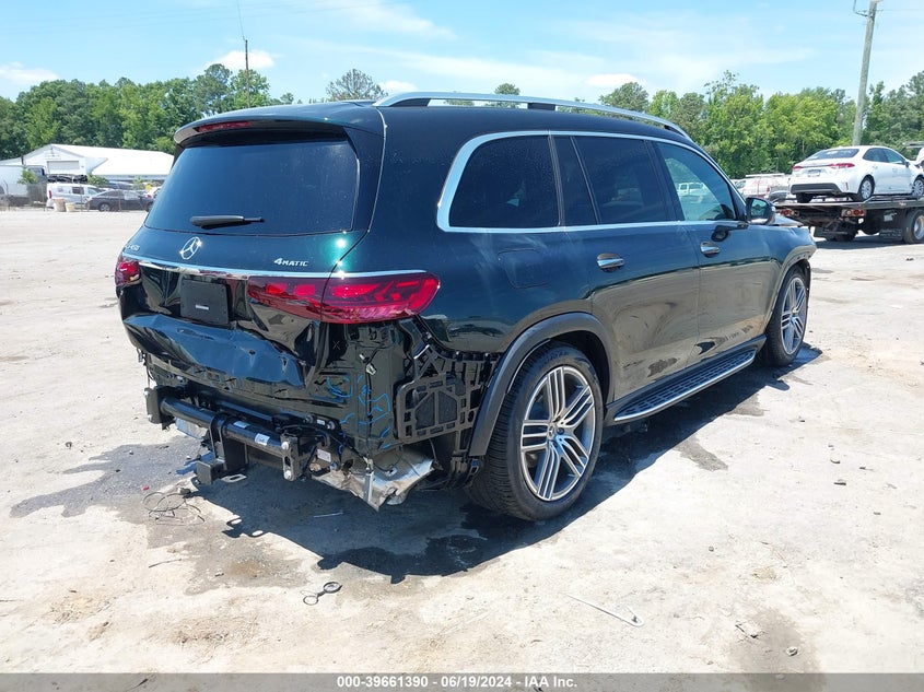2024 Mercedes-Benz Gls 450 4Matic VIN: 4JGFF5KE1RB114732 Lot: 39661390