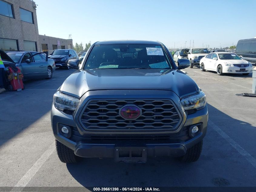 2021 Toyota Tacoma Trd Off-Road VIN: 3TMDZ5BN5MM098815 Lot: 39661398