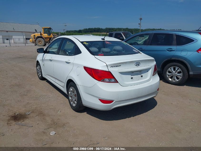 KMHCT4AE4FU835649 | 2015 HYUNDAI ACCENT