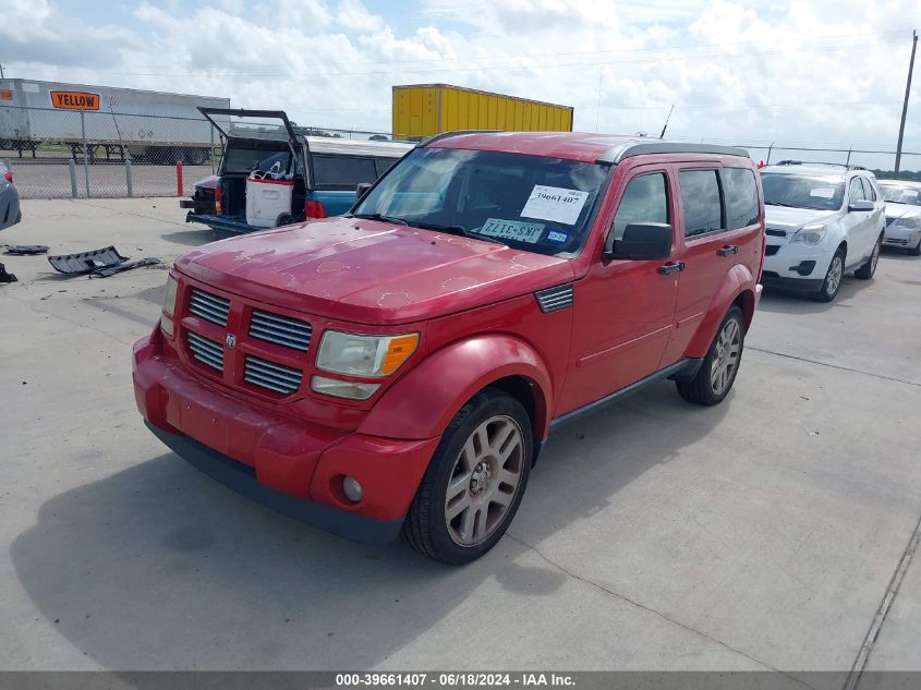 2011 Dodge Nitro Heat VIN: 1D4PT4GK2BW556401 Lot: 39661407