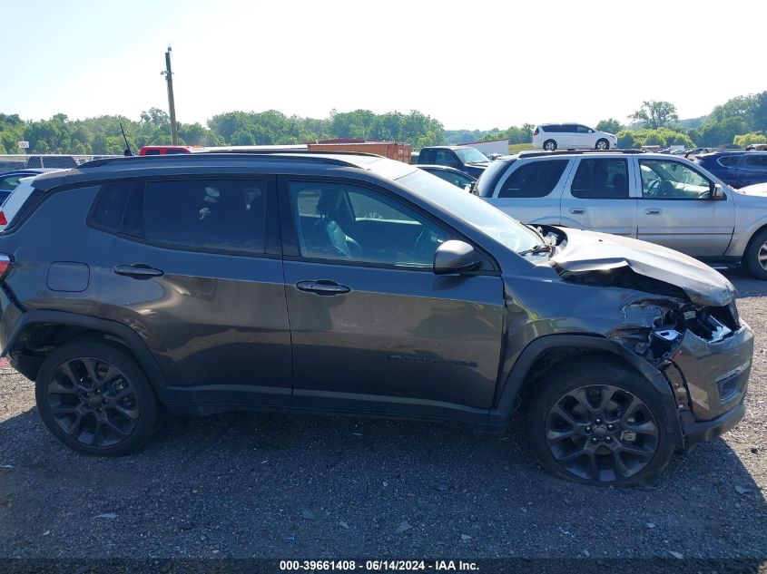 2021 Jeep Compass 80Th Anniversary 4X4 VIN: 3C4NJDEB0MT521426 Lot: 39661408