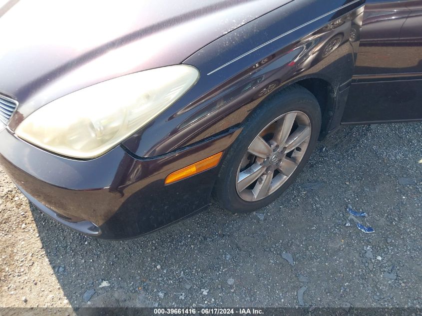2005 Lexus Es 330 VIN: JTHBA30GX55113662 Lot: 39661416