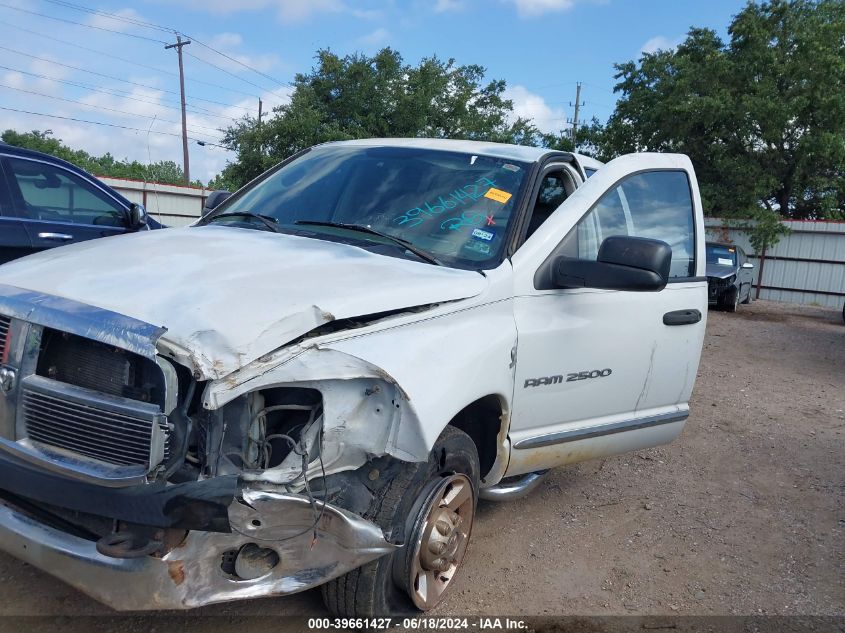 2006 Dodge Ram 2500 St VIN: 3D7KR28C56G225775 Lot: 39661427