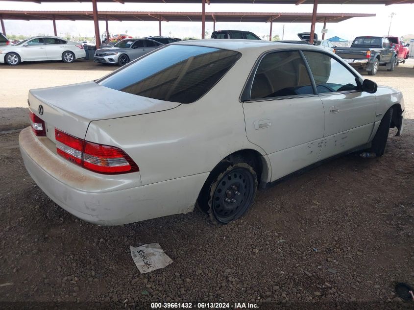 2000 Lexus Es 300 VIN: JT8BF28G7Y0282975 Lot: 39661432