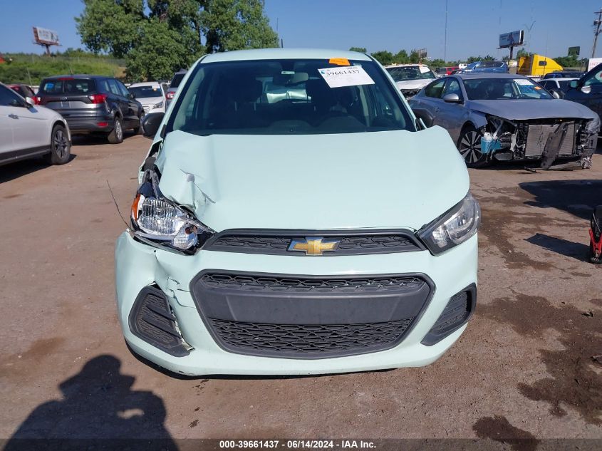 2017 Chevrolet Spark Ls Cvt VIN: KL8CB6SA7HC763961 Lot: 39661437