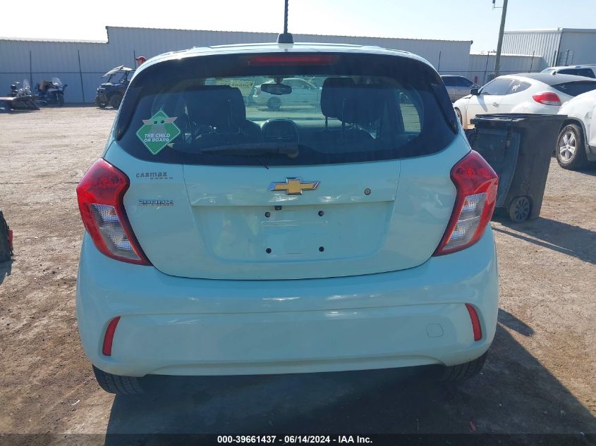 2017 Chevrolet Spark Ls Cvt VIN: KL8CB6SA7HC763961 Lot: 39661437