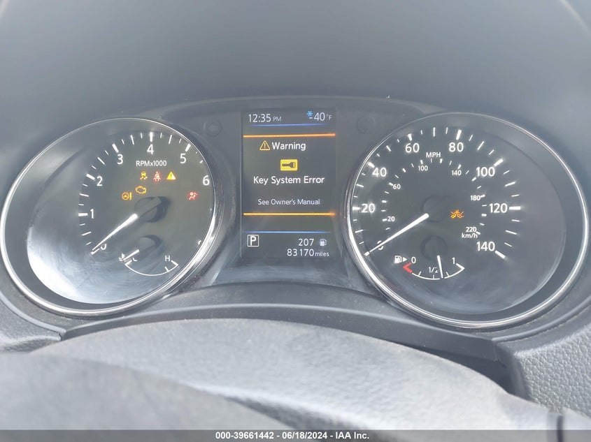 2018 Nissan Rogue Sv VIN: KNMAT2MV4JP615835 Lot: 39661442