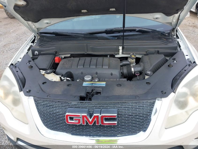 2010 GMC Acadia Slt-2 VIN: 1GKLRNED4AJ118676 Lot: 39661456