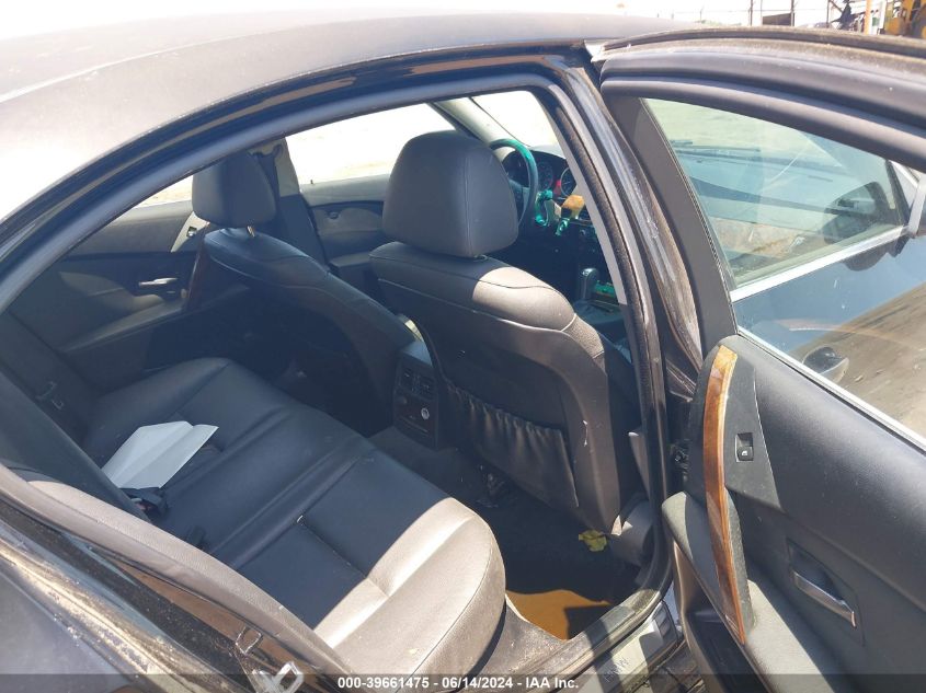 2007 BMW 525I VIN: WBANE53537CW68571 Lot: 39661475