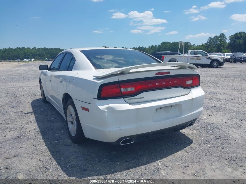 2012 Dodge Charger Se VIN: 2C3CDXBG9CH190308 Lot: 39661478