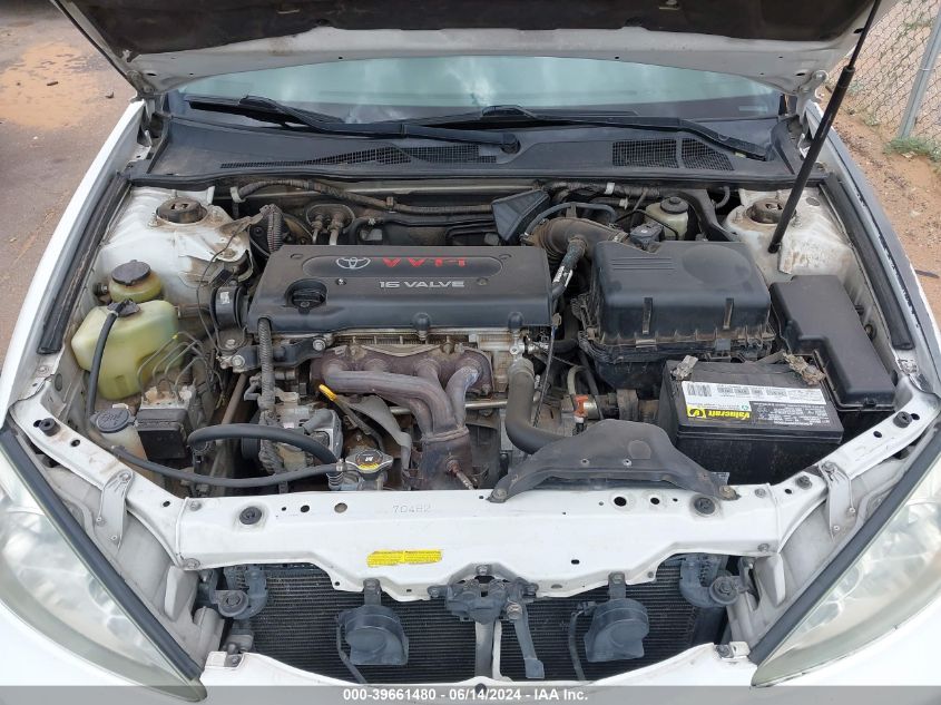 2003 Toyota Camry Le VIN: JTDBE32K030173421 Lot: 39661480