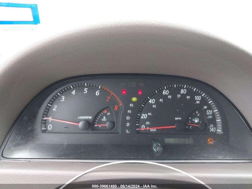 2003 Toyota Camry Le VIN: JTDBE32K030173421 Lot: 39661480