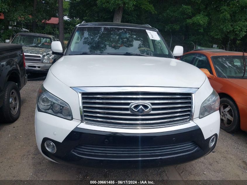 2014 Infiniti Qx80 VIN: JN8AZ2NF7E9554131 Lot: 39661485