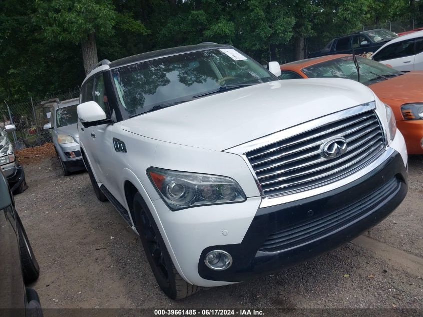 2014 Infiniti Qx80 VIN: JN8AZ2NF7E9554131 Lot: 39661485