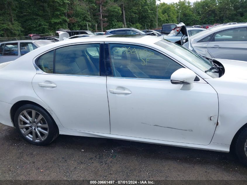 2013 Lexus Gs 350 VIN: JTHCE1BL4D5019962 Lot: 39661497