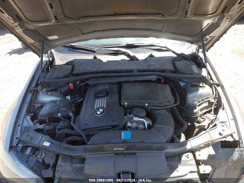 2010 BMW 335I VIN: WBAPM7G50ANL89284 Lot: 39661499