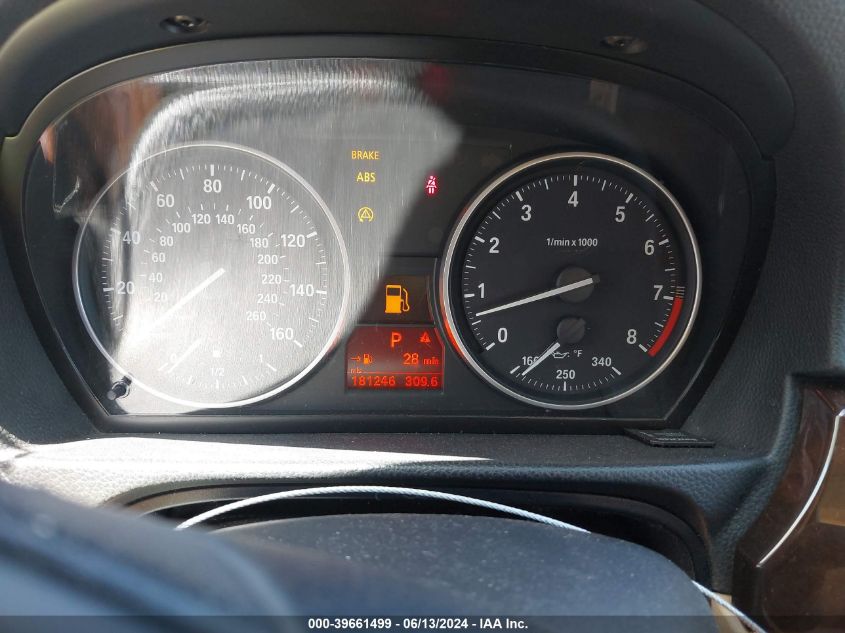 2010 BMW 335I VIN: WBAPM7G50ANL89284 Lot: 39661499