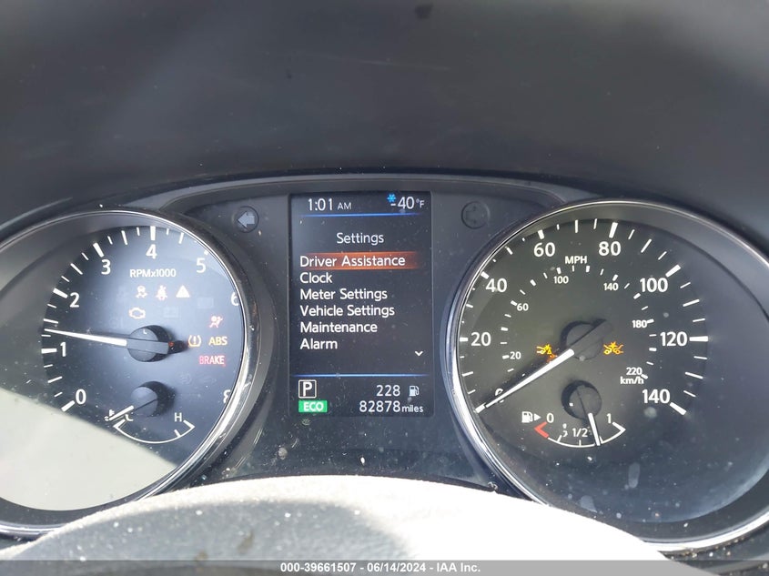 VIN KNMAT2MT0LP500540 2020 NISSAN ROGUE S/SV
