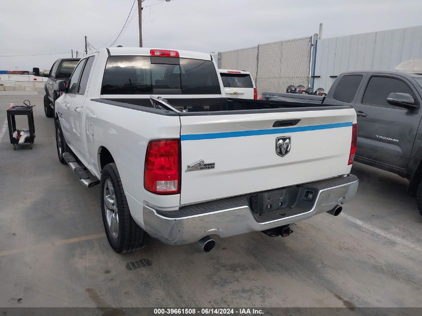 2016 Ram 1500 Big Horn VIN: 1C6RR6GT1GS347522 Lot: 39661508