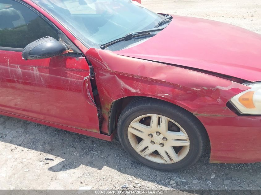 2007 Chevrolet Monte Carlo Lt VIN: 2G1WK15K879177344 Lot: 39661509