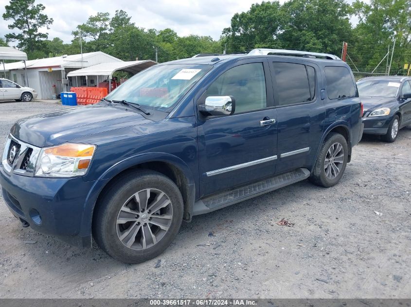 2015 Nissan Armada Sl VIN: 5N1BA0ND3FN619880 Lot: 39661517