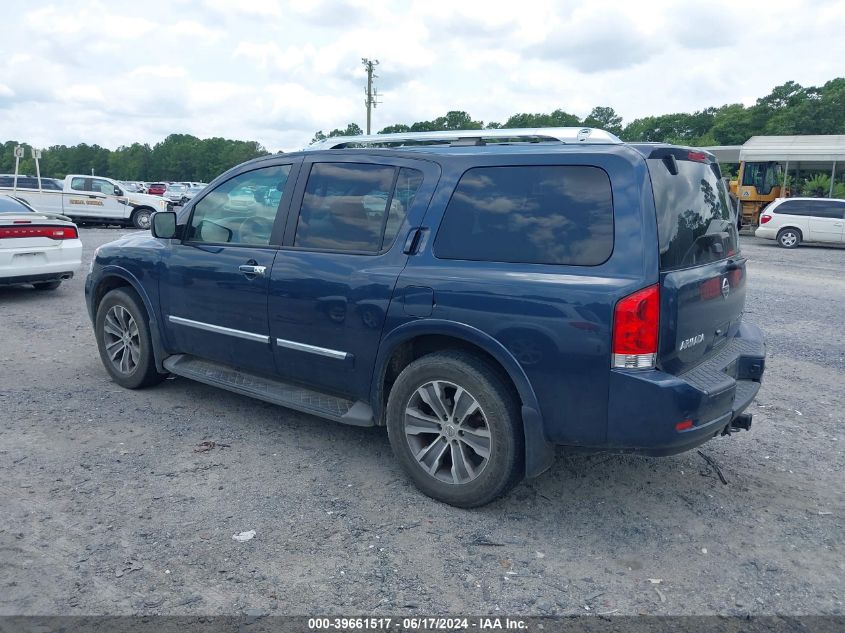 2015 Nissan Armada Sl VIN: 5N1BA0ND3FN619880 Lot: 39661517