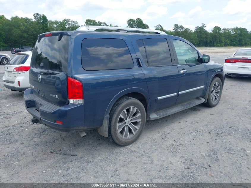 2015 Nissan Armada Sl VIN: 5N1BA0ND3FN619880 Lot: 39661517