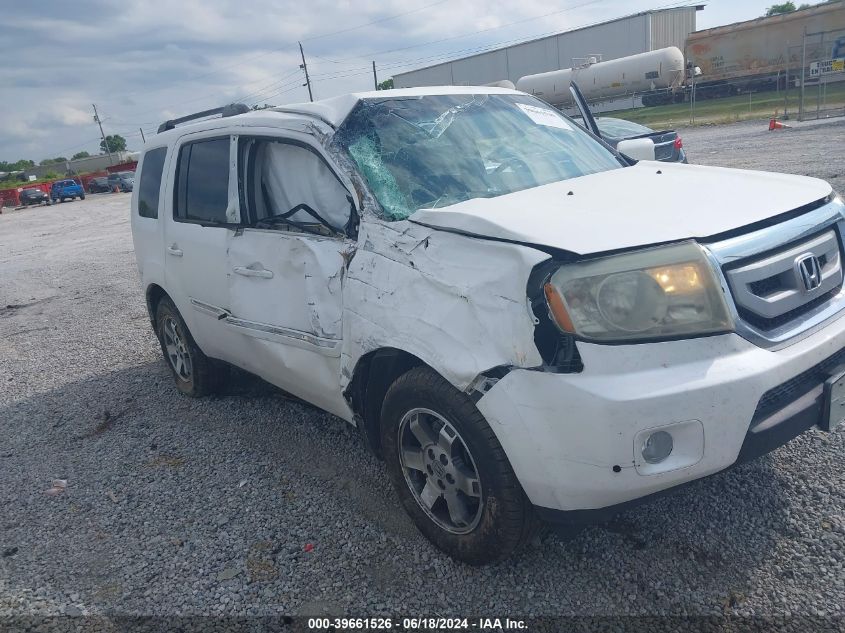 2011 Honda Pilot Touring VIN: 5FNYF3H99BB029944 Lot: 39661526