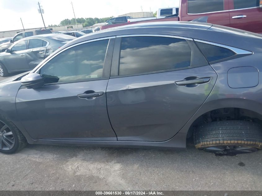 2019 Honda Civic Ex VIN: JHMFC1F37KX008548 Lot: 39661530