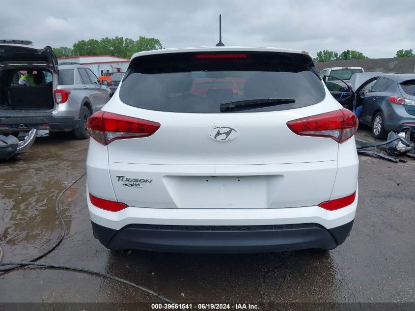 2017 Hyundai Tucson Se VIN: KM8J23A40HU596633 Lot: 39661541