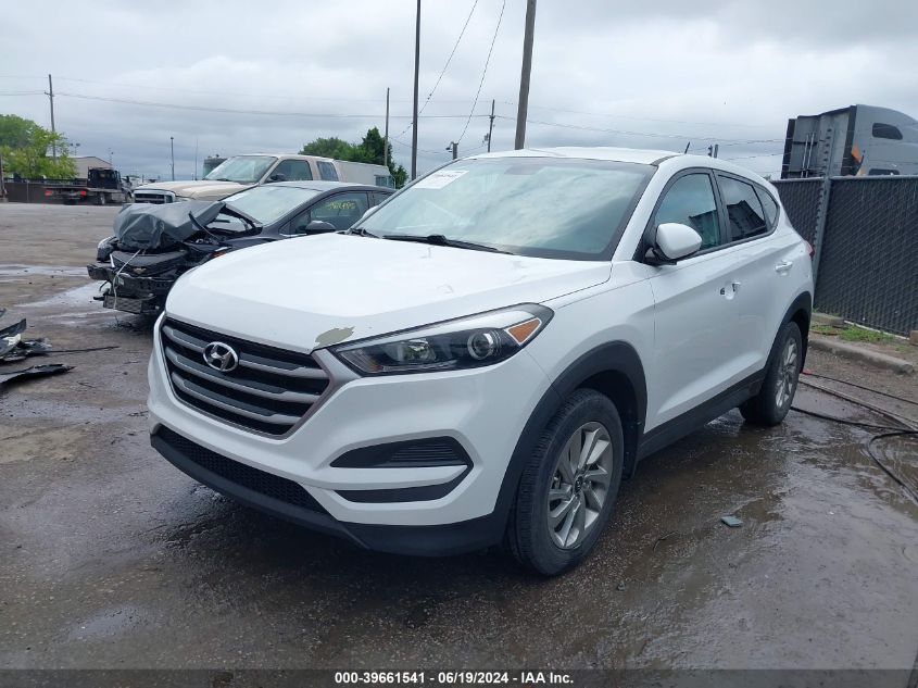 2017 Hyundai Tucson Se VIN: KM8J23A40HU596633 Lot: 39661541