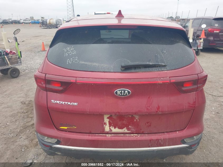 2020 Kia Sportage Lx VIN: KNDPM3AC6L7791434 Lot: 39661552