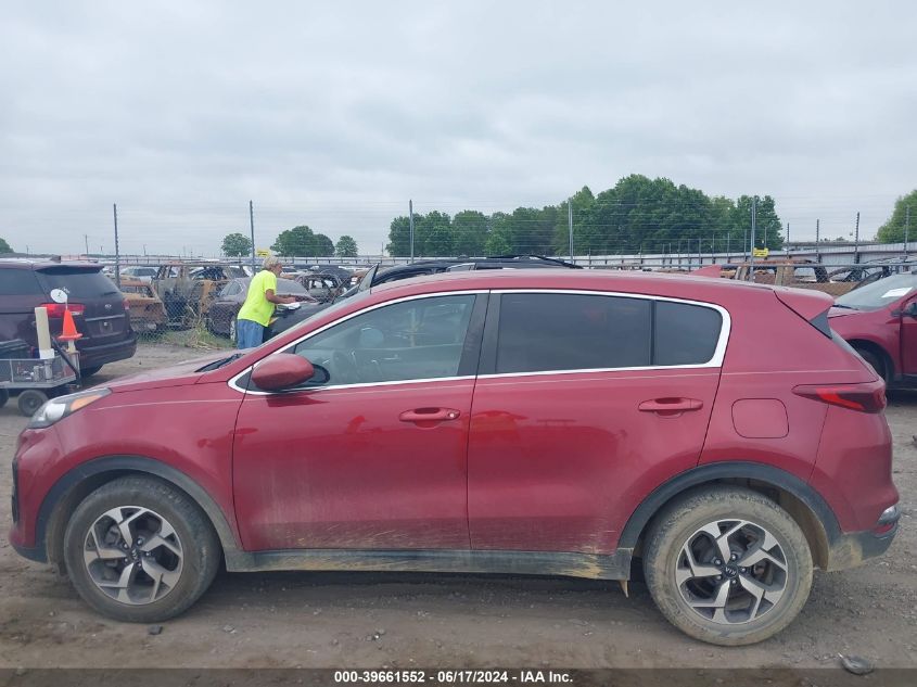 2020 Kia Sportage Lx VIN: KNDPM3AC6L7791434 Lot: 39661552