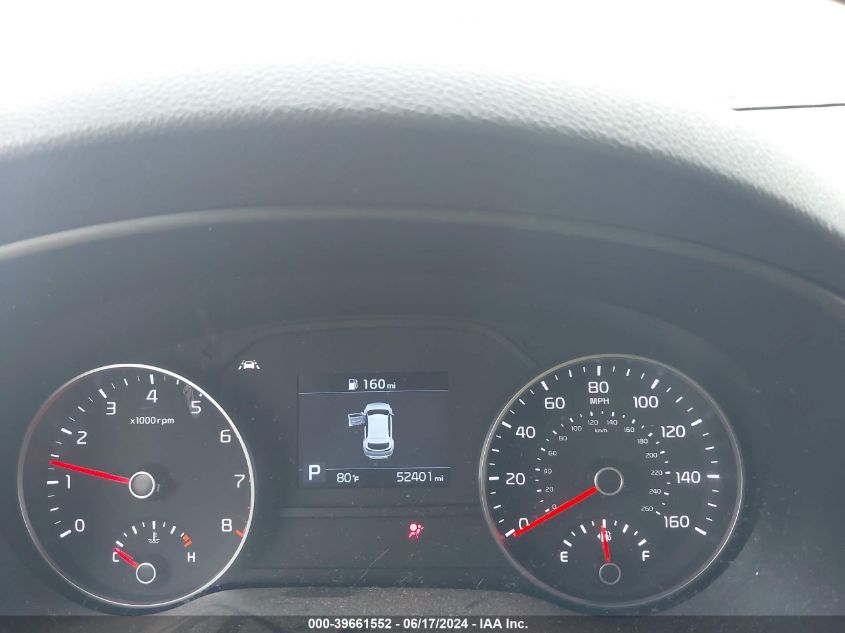 2020 Kia Sportage Lx VIN: KNDPM3AC6L7791434 Lot: 39661552