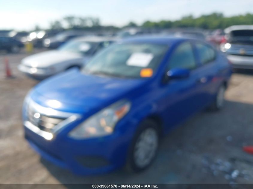 2017 Nissan Versa 1.6 S+ VIN: 3N1CN7AP1HL886575 Lot: 39661570