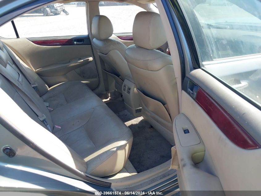 2004 Lexus Es 330 VIN: JTHBA30G145039675 Lot: 39661574