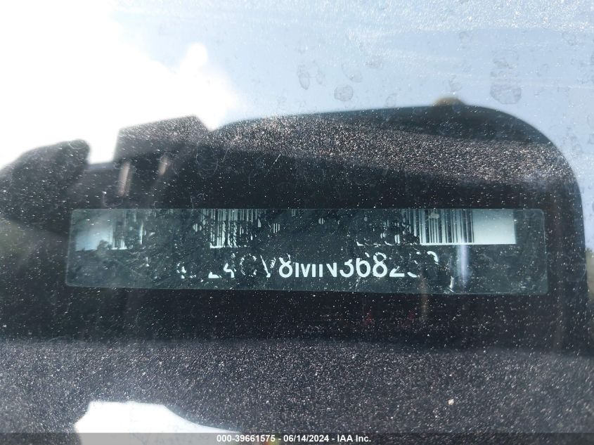 2021 Nissan Altima Sr Fwd VIN: 1N4BL4CV8MN368259 Lot: 39661575