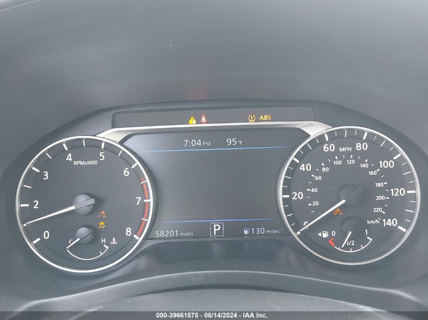 2021 Nissan Altima Sr Fwd VIN: 1N4BL4CV8MN368259 Lot: 39661575