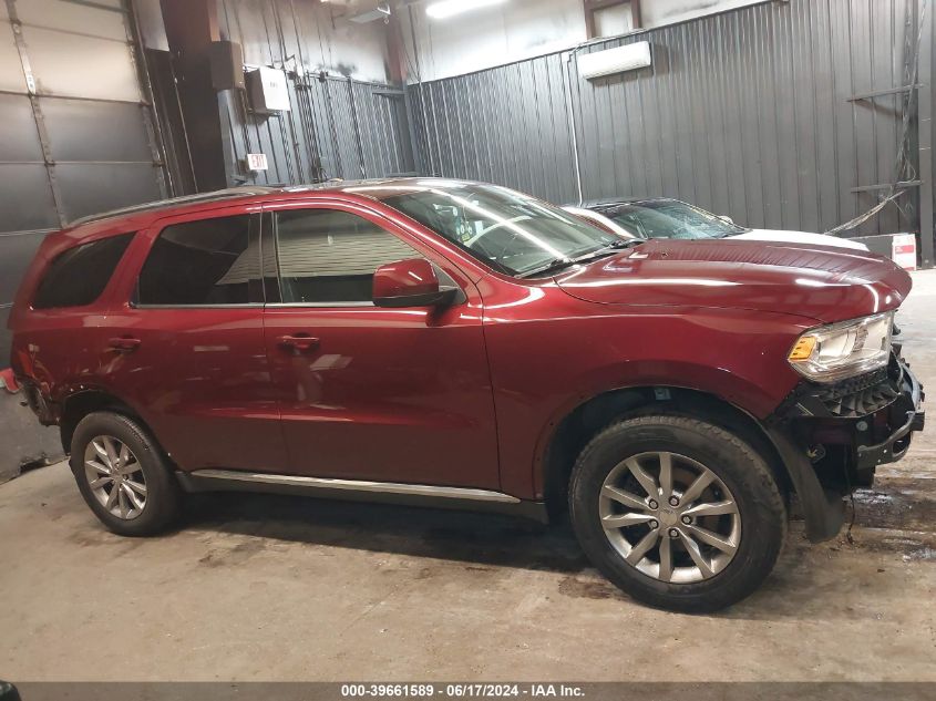 2017 Dodge Durango Sxt Awd VIN: 1C4RDJAG0HC817038 Lot: 39661589