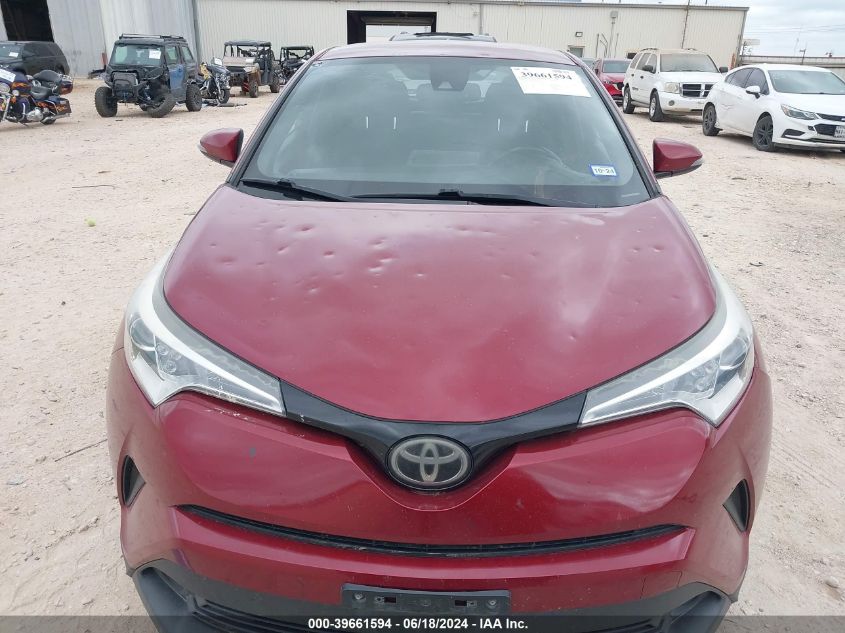 2018 Toyota C-Hr Xle VIN: NMTKHMBX8JR027740 Lot: 39661594