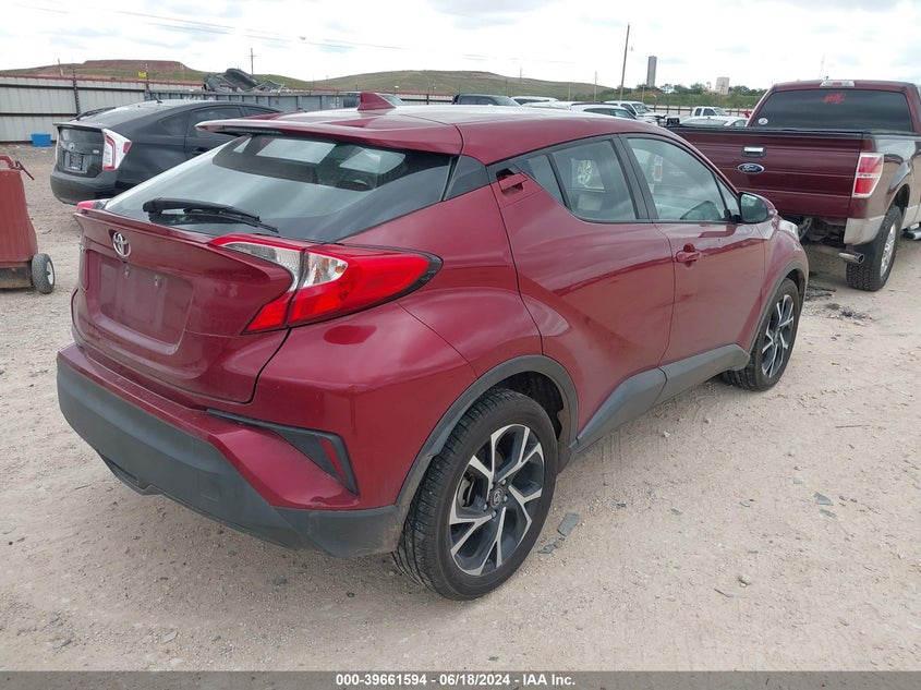 2018 Toyota C-Hr Xle VIN: NMTKHMBX8JR027740 Lot: 39661594