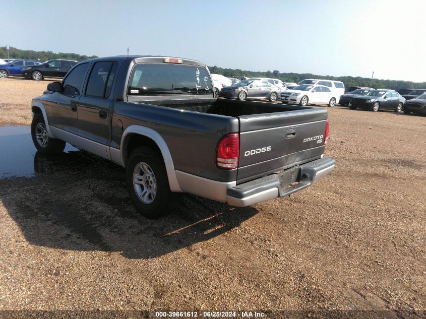 2004 Dodge Dakota Slt VIN: 1D7HL48N34S750719 Lot: 39661612