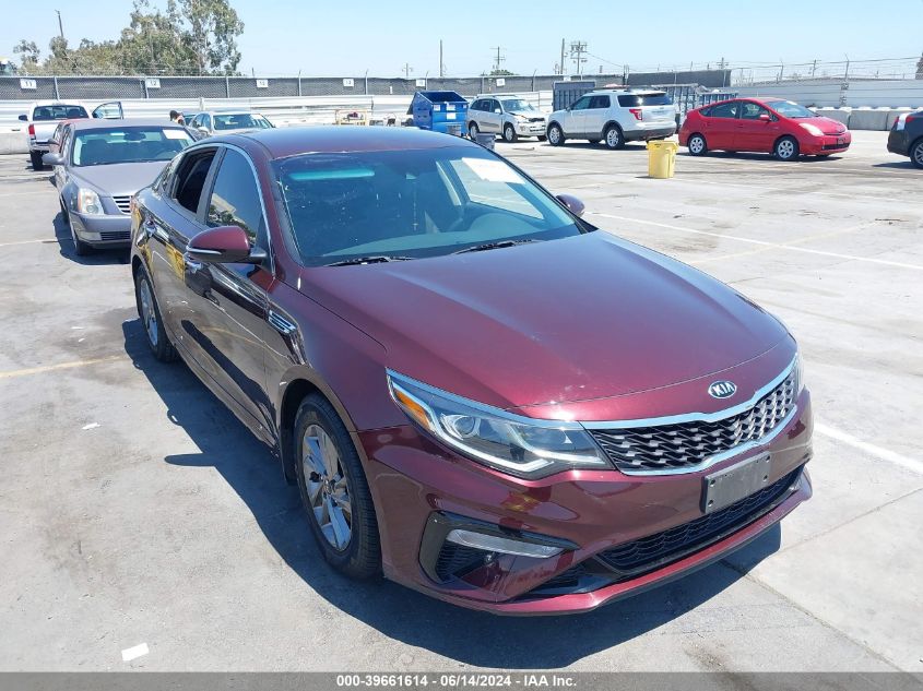 2019 Kia Optima Lx VIN: 5XXGT4L31KG362455 Lot: 39661614