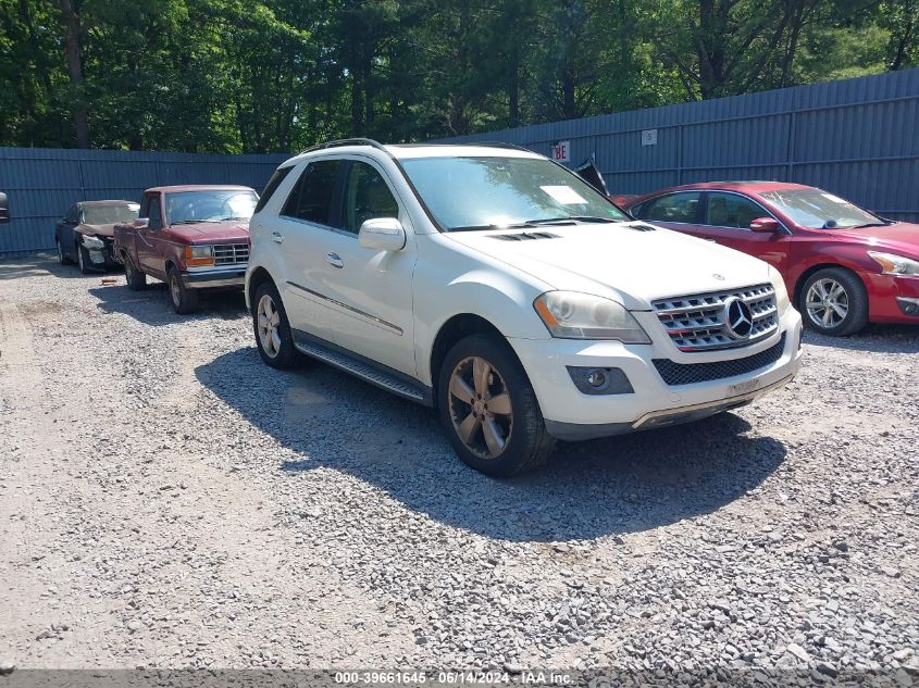 2010 Mercedes-Benz Ml 350 4Matic VIN: 4JGBB8GB5AA615305 Lot: 39661645