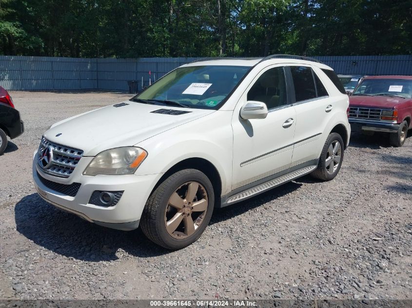 2010 Mercedes-Benz Ml 350 4Matic VIN: 4JGBB8GB5AA615305 Lot: 39661645