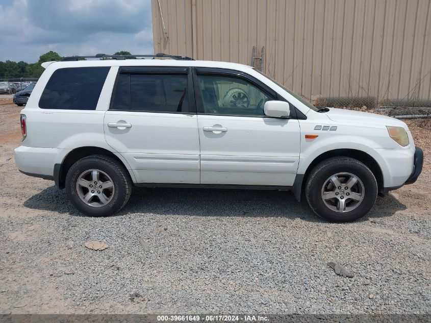 5FNYF18716B030322 2006 Honda Pilot Ex-L