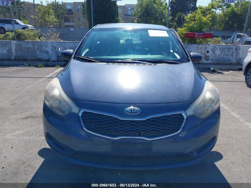 2014 Kia Forte Lx VIN: KNAFK4A60E5057143 Lot: 39661652