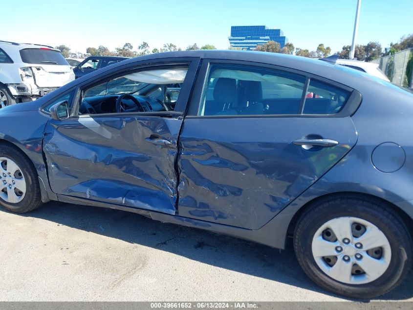 2014 Kia Forte Lx VIN: KNAFK4A60E5057143 Lot: 39661652