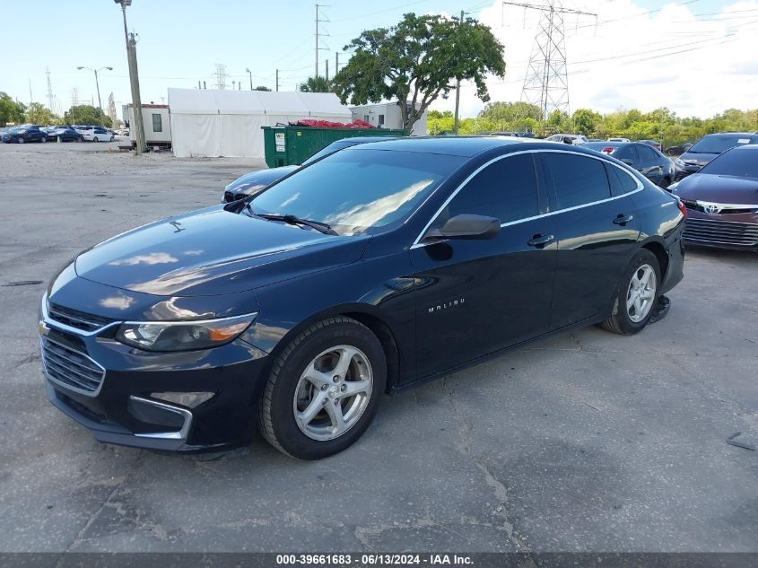 2016 Chevrolet Malibu Ls VIN: 1G1ZB5ST9GF355562 Lot: 39661683