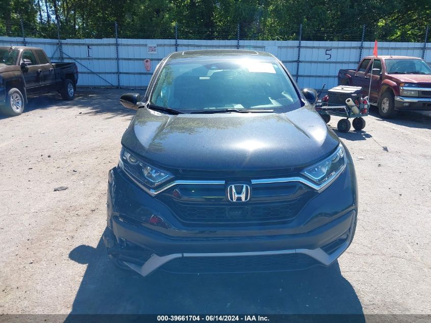 2022 Honda Cr-V Awd Ex VIN: 7FARW2H54NE021514 Lot: 39661704